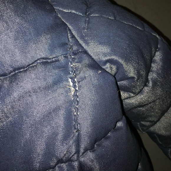 denim puffer jacket - Picture 3 of 3